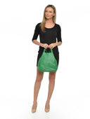 Anna Luchini Rucsac CAMILLA piele naturala Verde