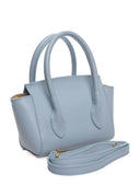 Anna Luchini Borsa a tracolla SYBILLE in vera pelle-Azzurro