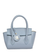 Anna Luchini Geanta postas SYBILLE piele naturala-Albastru deschis