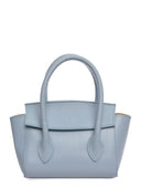 Anna Luchini Borsa a tracolla SYBILLE in vera pelle-Azzurro