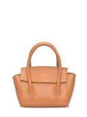 Anna Luchini Borsa messenger SYBILLE in vera pelle-Cognac