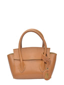 Anna Luchini Borsa messenger SYBILLE in vera pelle-Cognac