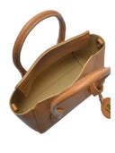 Anna Luchini Borsa messenger SYBILLE in vera pelle-Cognac