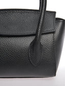 Anna Luchini Borsa messenger SYBILLE in vera pelle - Nera