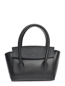 Anna Luchini Borsa messenger SYBILLE in vera pelle - Nera