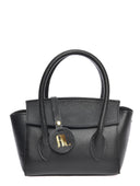 Anna Luchini Borsa messenger SYBILLE in vera pelle - Nera