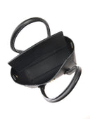 Anna Luchini Borsa messenger SYBILLE in vera pelle - Nera