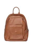 Anna Luchini Rucsac GIOVANNA piele naturala coniac