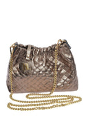 Anna Luchini Geanta postas BEATRIX piele naturala Bronz