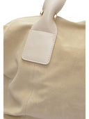 Anna Luchini borsa a mano ELEONORA vera pelle-Beige