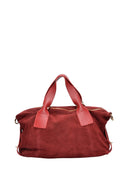 Anna Luchini borsa a mano ELEONORA vera pelle-Rosso