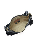 Anna Luchini Borsa a tracolla BIANCA pelle naturale-Nero