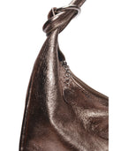 Anna Luchini Geanta de umar  Federica piele naturala Bronz