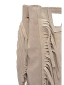 Anna Luchini Borsa Tote MARIA in pelle naturale-Beige