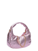 Anna Luchini Borsa a mano ANGELA in pelle naturale Rosa