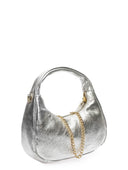 Anna Luchini Borsa a mano ANGELA in pelle naturale Argento