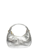 Anna Luchini Borsa a mano ANGELA in pelle naturale Argento