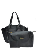 Anna Luchini Borsa a mano ERICA pelle naturale nero