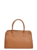 Anna Luchini Borsa a mano Felicia in vera pelle cognac