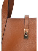Isabella Rhea borsa a mano AGNESE in vera pelle - cognac