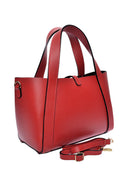 Isabella Rhea borsa a mano AGNESE in vera pelle - Rosso
