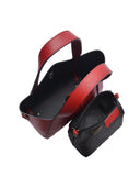 Isabella Rhea borsa a mano AGNESE in vera pelle - Rosso