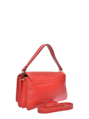 Isabella Rhea Borsa a tracolla SATRA pelle naturale-Rosso