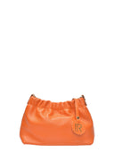 Isabella Rhea Borsa a tracolla NEFRU in vera pelle - Arancione