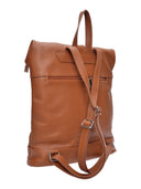 Isabella Rhea Zaino SARMISA pelle naturale-Cognac