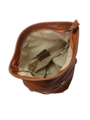 Isabella Rhea Zaino SARMISA pelle naturale-Cognac