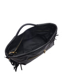 Isabella Rhea borsa a mano DAFINA pelle naturale-Nero