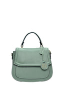Isabella Rhea Geanta de mana  Zoe piele naturala Verde deschis
