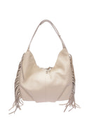 Isabella Rhea Borsa a tracolla ILINCA vera pelle-Beige