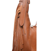 Isabella Rhea Borsa a tracolla ILINCA vera pelle-Cognac