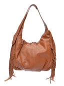 Isabella Rhea Borsa a tracolla ILINCA vera pelle-Cognac