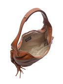 Isabella Rhea Borsa a tracolla ILINCA vera pelle-Cognac