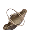 Isabella Rhea Borsa a tracolla REBECA in vera pelle-Tortora
