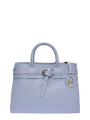 Isabella Rhea Geanta Tote RAMONA piele naturala-Albastru deschis