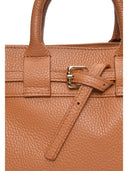 Isabella Rhea Borsa Tote RAMONA in vera pelle-Cognac