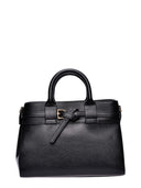 Isabella Rhea Borsa Shopper RAMONA in vera pelle-Nero