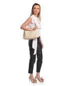 Isabella Rhea Borsa a tracolla ANISIA in vera pelle - Beige