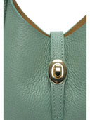 Isabella Rhea Borsa Tote ARIANA in vera pelle-Verde menta