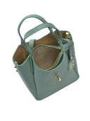 Isabella Rhea Borsa Tote ARIANA in vera pelle-Verde menta