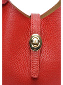 Isabella Rhea Borsa Tote ARIANA in vera pelle-Rosso
