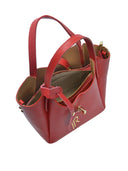Isabella Rhea Borsa Tote ARIANA in vera pelle-Rosso