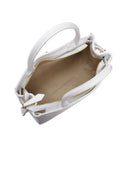 Isabella Rhea Borsa Tote CAMELIA pelle naturale-Bianca