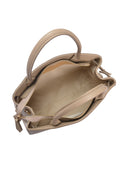 Isabella Rhea Borsa Tote CAMELIA pelle naturale-Tortora