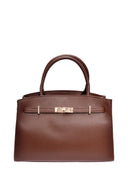 Isabella Rhea Borsa a spalla CAMELIA in vera pelle - Marrone