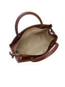 Isabella Rhea Borsa a spalla CAMELIA in vera pelle - Marrone