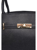 Isabella Rhea Borsa Tote CAMELIA pelle naturale-Nero